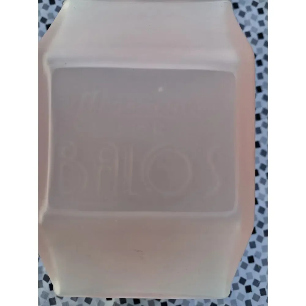Pink Satin Balos 8 Sided Vase